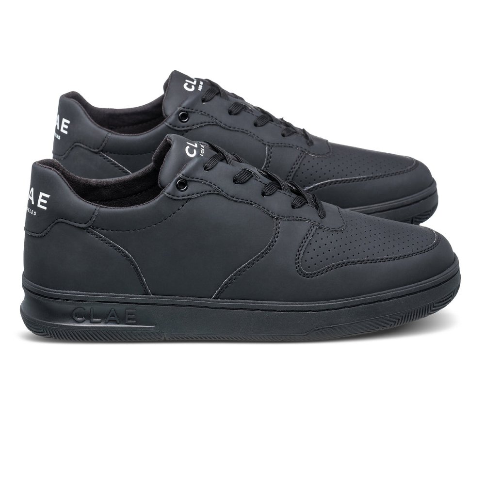 CLAE MALONE APPLE Shoes Mens USA384-E92 In Triple Black